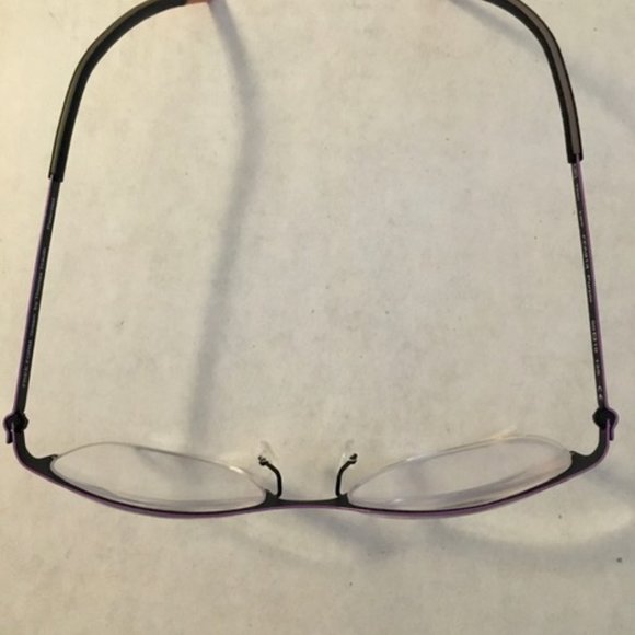 Green Free Form Eyewear Purple Titanium Frames - Picture 4 of 7